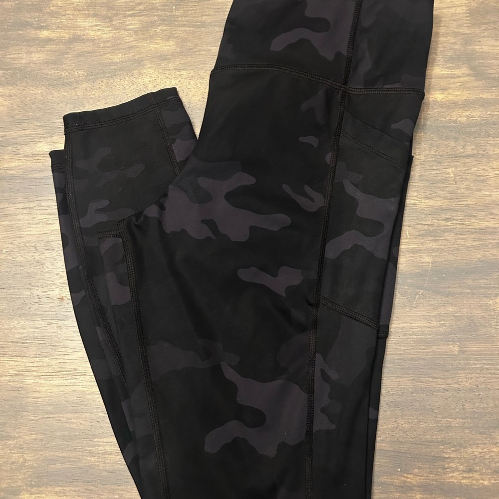 Avia Black Camo Leggings